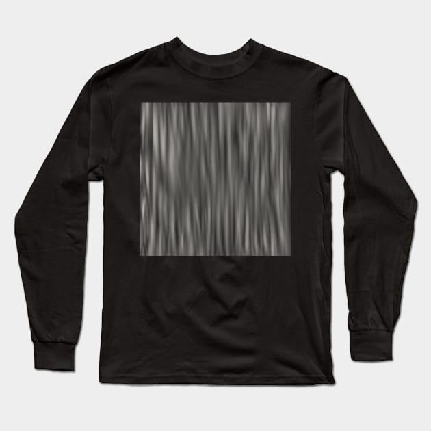 Silver Fox Print Long Sleeve T-Shirt by TrapperWeasel